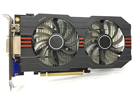 Taygate Scheda Grafica da Gioco Fit for ASUS. Carta Grafica Originale GTX 750. Ti. 2 GB 128. Po GDDR5. Schede Video for GeForce GTX 750. Ti. VGA. Carte GTX750TI 1050.
