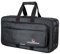 Crossrock Lightweight Foam Case fits Bb Trumpet-with Removable Shoulder Straps, Storage Compartment & External Pocket-Black (CRP200TRBK-R)