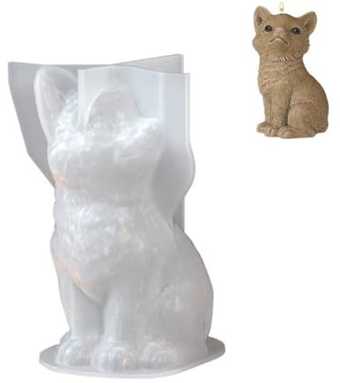 Wolfform Kerzenform Wolf Silikonform Tiermotive Wolf Gießforme Für Handgefertigte Seife Duftkerzen Gips Handwerk Ornamente