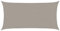 vidaXL Toldo de Vela Rectangular HDPE Gris Claro 3x6 m - Vela de Sombra Solar para Patio 160 g/m²