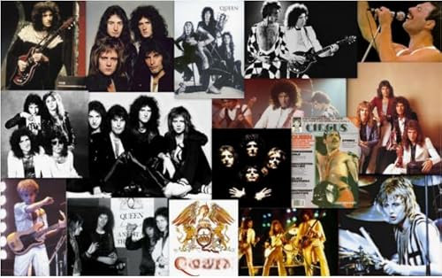 RUIYANMQ Puzzle 1000 Stück Vintage Rock Band Poster Holz Für Erwachsene Kinder Spiele Lernspielzeug Kx3Zy