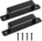 2 Pz Maniglia per Porta Scorrevole, Maniglia Porta Scorrevole, Maniglie Per Porte Scorrevoli, Maniglia Porta Esterna, Maniglie Porte Interne, Maniglie per Armadietti Garage Armadio(Nero, 156mm)