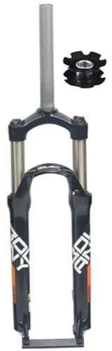 GZKDKZB 24 Inch MTB Bicycle Front Fork 1 1/8 Inch Straight Steerer Mountain Bike Suspension Forks Mechanical 100mm Travel Quick Release 9 * 100mm Disc Brake