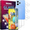 RKINC Protector pantalla para Redmi Note 12 Pro 5G, Note 12 Pro Plus 5G Con Protector Camara [3 +3 Piezas] Cristal templado película de vidrio, 9H 0.33 mm [Anti-rasguño][Sin burbujas]