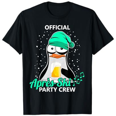 Skifahren Official Après-Ski Party Crew T-Shirt