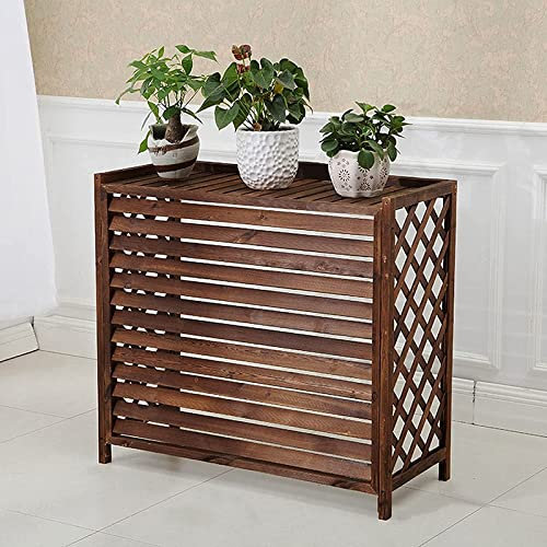 AYCDL Air Conditioner Privacy Fence Decorative Screen,Outdoor Air Conditioning Cover Privacy Screen,Freestanding Louvered Space Divider,Air Conditioner Fence Screen For O,110x50x85cm