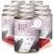 ReaVET Premium Hunde Nassfutter - Ente Pur 12 x 400g I Reines Muskelfleisch, Hypoallergen, ohne Getreide & Zusätze, Hundenassfutter sensitiv für Allergiker