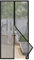 Sekey Mosquitera magnética para puerta sin necesidad de taladrar, cortina para puerta de balcón, cortina magnética, protección contra insectos, con cinta adhesiva, 120 x 210 cm, color negro