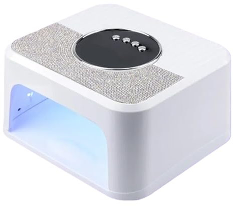 Led Nail Lamp, 260W Professional Nail Dryer Nail Dryer UV Lamp Motion Sensing(Bianco)