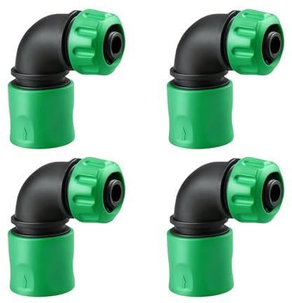 4 Pcs Schlauchverbinder Gartenschlauch Verbinder Wasserhahn Adapter Gartenschlauch Schlauchkupplung Kupplung Schlauchanschluss