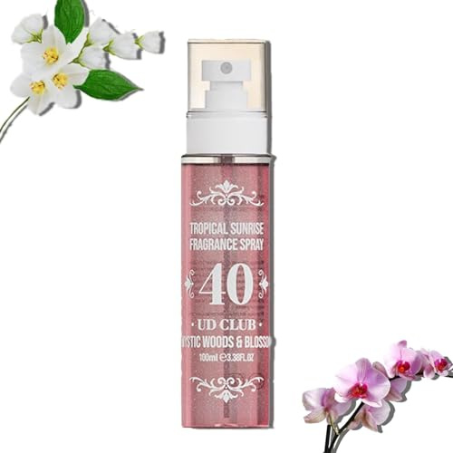 Parfüm Bodyspray Damen - Fruchtiges Body Mist, Long Lasting Fragrance Spray, Hair and Body Fragrance Mist, Parfum Damen Set, Feuchtigkeitsspendende Befeuchtet die Haut (40)
