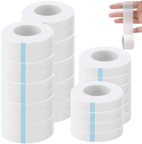 20 Rollen Micropore Tape Fixierpflaster Rolle 1.2cm x 9m+2.5cm x 9m Medizinisches Klebeband Medical Tape Medizinisches Tape pro Rolle
