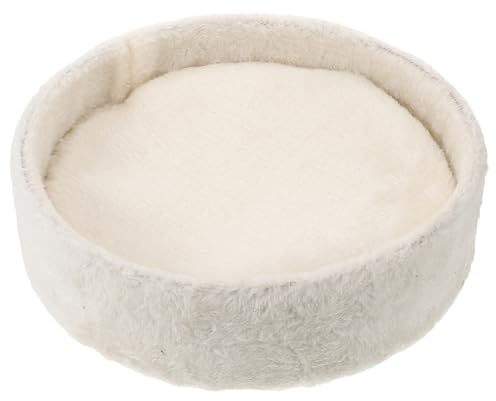 Kisangel Katzenbaum Hängematte Ersatz 30X30cm aus Weichem Fleece mit Kissen Rundes Katzennest für Kleine Katzen Zubehör für Katzenbetten und Kratzbaum