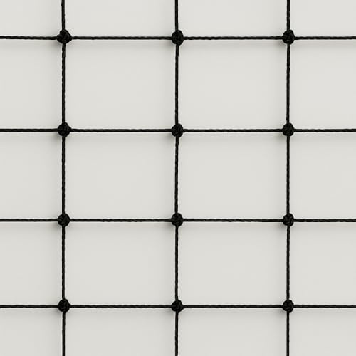 PieloBa Taubenschutznetz Vogelschutznetz 5 cm Masche 1,2 mm Fadenstärke Schwarz über 100 Größen zur Auswahl von 4 m x 4 m bis 20 m x 50 m (5 m x 7 m)