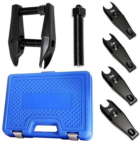 Clickovia Kugelgelenk Abscheider Kit Heavy Duty, Traggelenk Abzieher, Spurstangenkopf Abzieher, Querlenker Achsschenkel Spurstangenköpfe Entfernungswerkzeug 22 mm 24 mm 27 mm 32 mm 36 mm