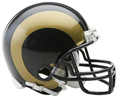 Riddell VSR4 Mini Football Helm - St. Louis Rams 2000-2016