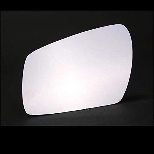 Left Passenger Side Stick-On Wing Mirror Glass