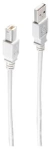USB Kabel A Stecker/B Stecker USB 2.0, 1,8m