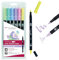 Tombow ABT Dual Pinselstift, Pastelltöne, 6 Stück