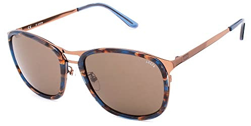 Lozza S0353742 Brille, Braun, 57 mm, Unisex, Erwachsene
