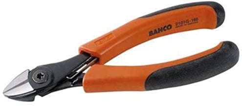 BAHCO BH2101G-125IPS ALICATE DE Corte LATERAL 125IP, Red