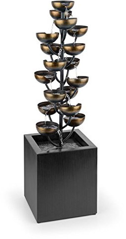 blumfeldt Joshua Tree Fountain Pump (7W, 10m Cable, For Indoor and Outdoor Use) Brown