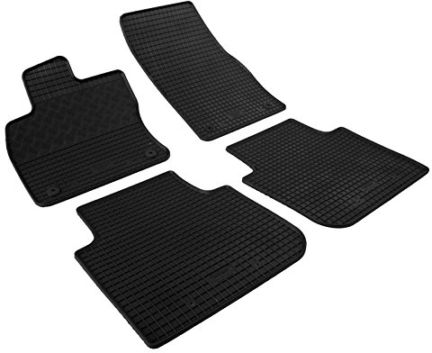 Gummi Fußmatten passend für Seat Tarraco ab 2019/Skoda Kodiaq/VW Tiguan Allspace ab 2017 AZUGA AZ10092242 Gummimatten Automatten