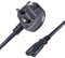 Connekt Gear 10m UK Mains Power Cable UK Plug to C7 (Figure 8) Socket