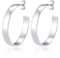 Elli Ohrringe Damen Creolen Basic Geo Blogger in 925 Sterling Silber