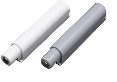 Push to Open Magnetschnäpper Türschnäpper Möbelmagnet Druckschnäpper Magnet Türe (Ausstoßweg: 38mm, Weiß)