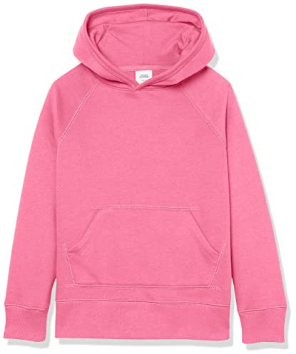 Amazon Essentials Mädchen Sweatshirtpullover mit Kapuze, Kräftiges Rosa, 11-12 Jahre