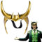 Loki Helm-Hörner Cosplay, 2021 TV Loki Serie Film Thor Ragnarok Loki Krone Maske Cosplay Halloween Kostüm Zubehör