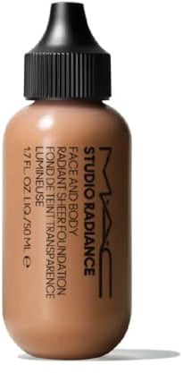 MAC, Studio Radiance Face and Body Radiant Sheer Foundation - C4, 50 ml, Pack of 1