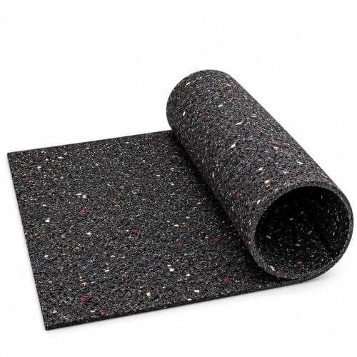 KARAT Tapis anti-vibrations – 125 x 1000 cm – Épaisseur 10 mm | Caoutchouc recyclé antidérapant pour lave-linge et sèche-linge, absorbe les vibrations et les chocs, découpable