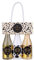 accentra - Let's celebrate Geschenkset Frauen in Plastik Sekt-Fläschchen - Bade- & Duschset mit Tea Rose & Velvet inkl. Duschgel, Bodylotion & Badesalz - 3-Teiliges Wellness Set für Damen & Mädchen