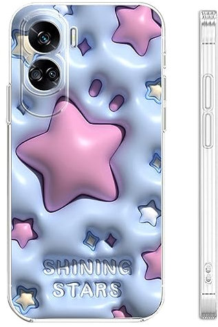 MOJIA Funda para Honor 90 Lite, Ultrafina Patrón de Efecto Estéreo 3D Silicona Suave Antideslizante Prueba Golpes Carcasa. 8101