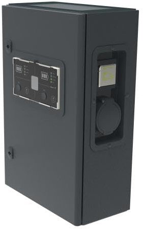 Prise de charge 2 véhicules GREEN´UP Premium monophasé 7,4 kW 32 Aprotection DCLEGRAND 058044