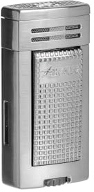 XIKAR® Ion Double Jet Flame Zigarrenfeuerzeug mit strukturiertem Auslöseknopf und Sicherheitsmechanismus (Gunmetal)
