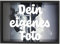 Wackadoo Bilderrahmen Holz mit eigenem Foto 40x50 cm (quer) cm schwarz - Poster mit Wunschmotiv - Personalisiertes Geschenk - Wunschmotiv