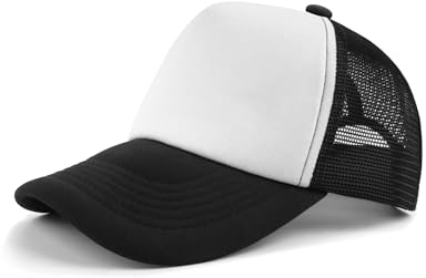 Zylioo Foam Trucker Cap XL/XXL,Snapback Running Caps Für Großen Kopf,Sommer Sport Basecap Baseballkappe Baseball Cap