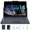 Tablet Android 14 tablet da 64 GB + 10 (4+6 Expand) GB 512 GB espandibile, tablet Octa-Core con WiFi, batteria da 8000 mAh, tablet da 10,1 pollici con fotocamera da 800 MP, tablet con custodia per