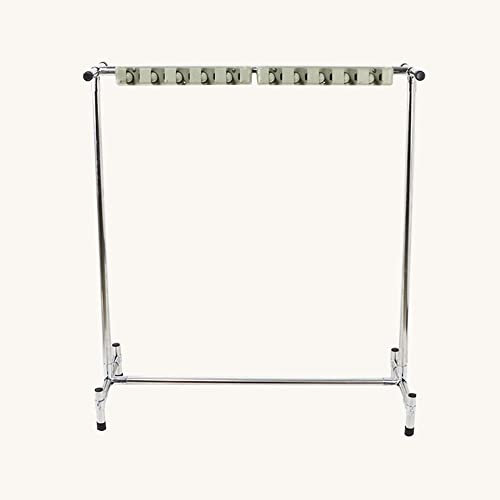 Mop Broom Holder Put Wet Mops,Movable Commercial Mop Rack, Garden Garage Tool Storage,Utility Rack for Mops and Brooms, Umbrella Stand