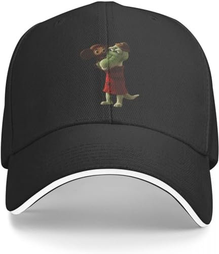 Baseballkappe Snapback Sonnenhut Women's Cap Beanie with Custom Visor Pretty Soviet Russian Cartoon Great for Outdoor Birthday Gift for Men Women
