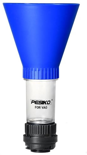 PESIKO Oil Filling Funnel Compatible with VW VAG, Funnel Car, Leak-proof and Hands-Free Design for Easy Oil Change