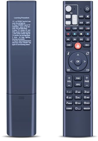 GOUYESHO Neue SX RCU 05 Ersatzfernbedienung für Octagon SX988 passend auch für: SX88, SX89, SX888, SX889, SF8008 Single, Twin, Combo Modelle Receiver, für Anadol IP8 4K UHD Smart TV Box