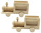 Operitacx Stiftehalter Aus Holz für Jungen und Unvollendete Eisenbahn