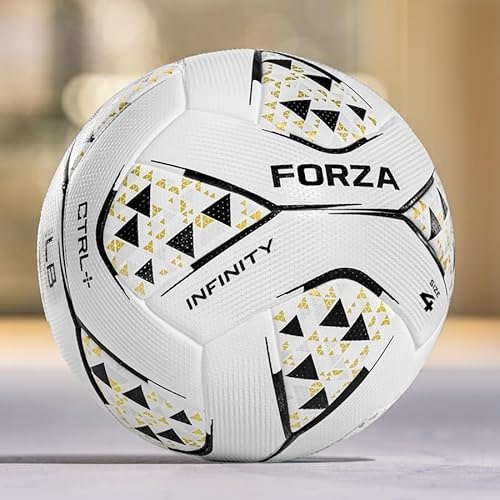 FORZA Infinity Freestyle-Fußball | Leistungsstarker Freestyle-Fußball mit verbessertem Grip und Kontrolle | Erfüllt die WFFA-Standards (1, 5 - Niedriger Ball Rückprall)