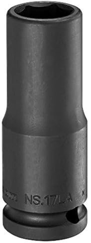 FACOME NS.17LA - Douille impact 1/2 longue (6 pans métriques - 17mm)