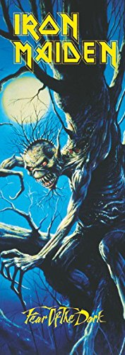 Iron Maiden Fear Of The Dark Door Poster Flag Flag 145X51 CM