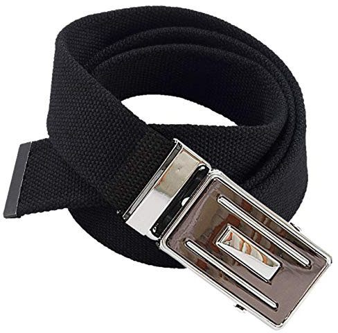 Spaß Kostet Marken Gürtel Stoff Canvas Belt Herren Damen bis 140 cm